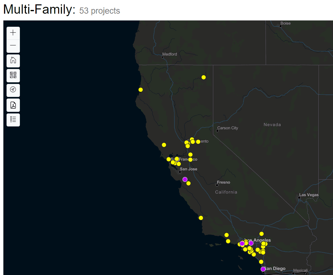 BuildCentral is tracking over 50 planned senior housing projects in California