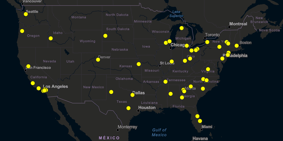 Planned student housing projects across the US