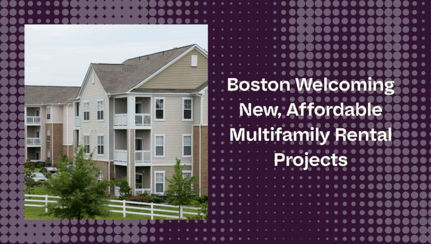 multifamily apartment building with trees