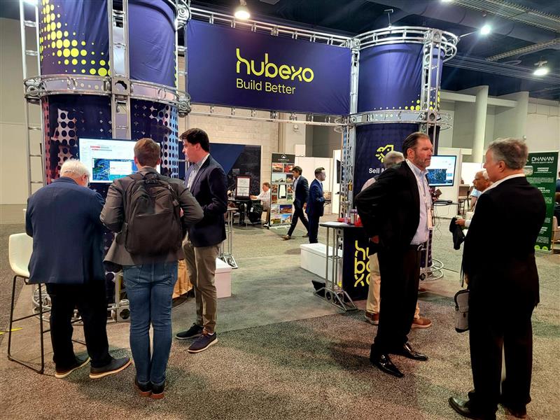 Hubexo at a trade show