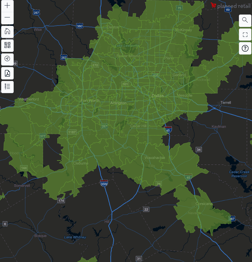 Shipt Delivery Zones