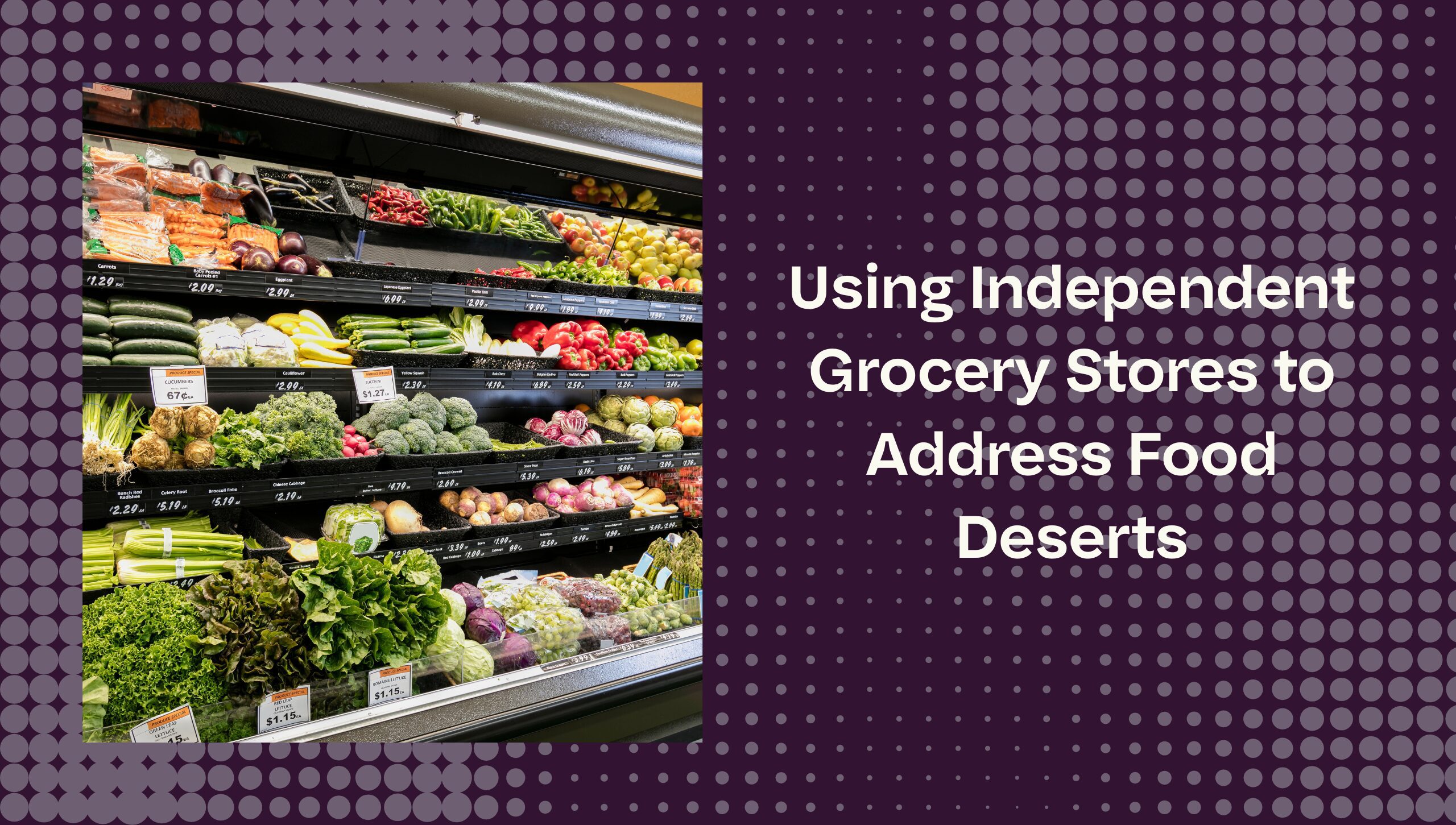 Featured image for “Using Independent Grocery Stores to Address Food Deserts”